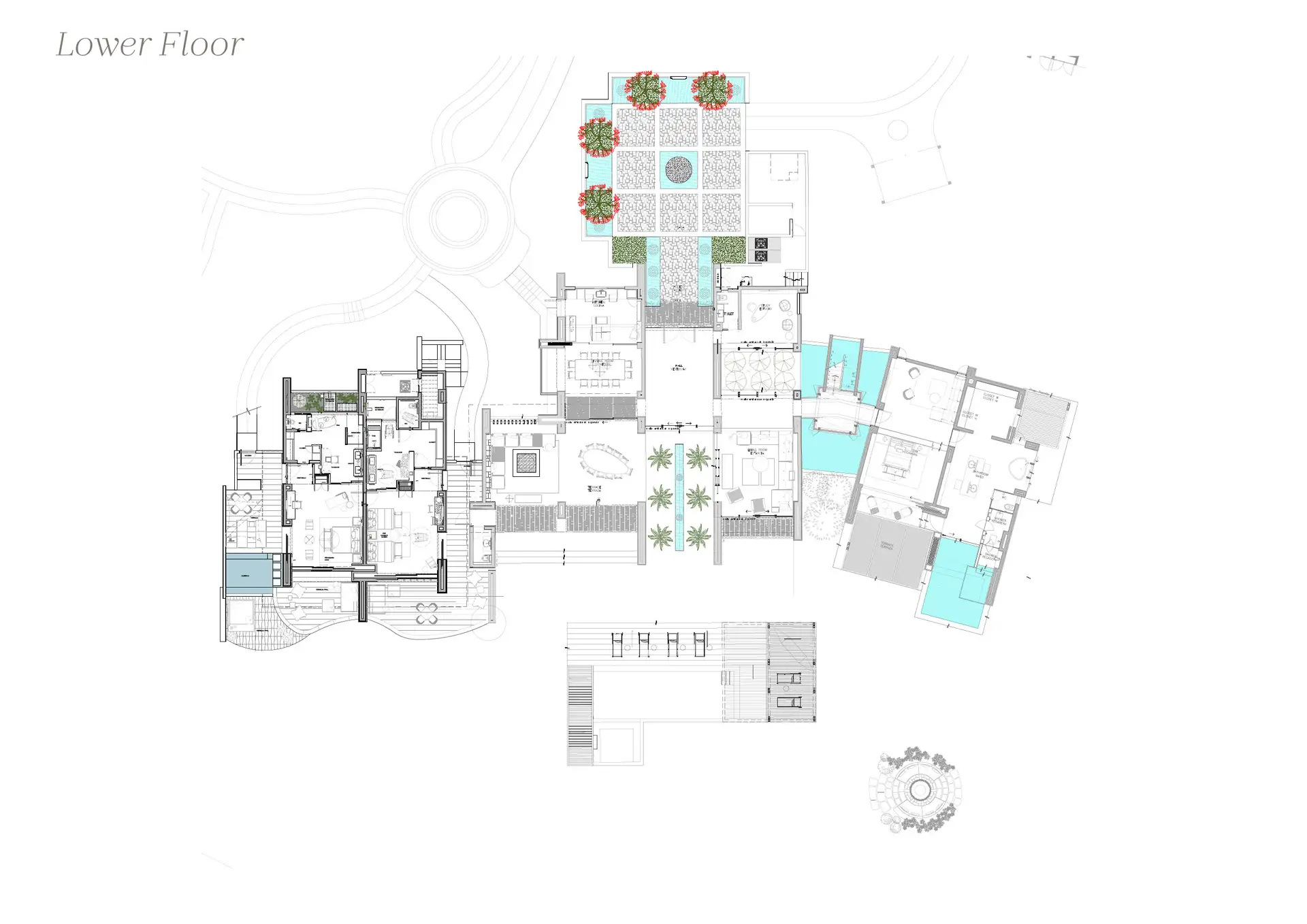 Lower Floor plan — Grand Reserve